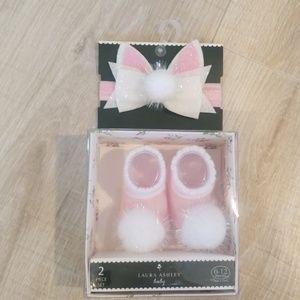 Baby Headband and Sock